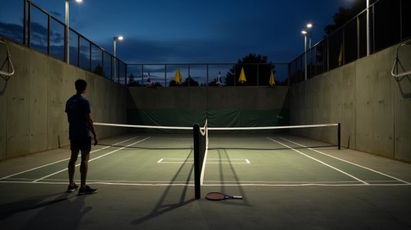Padel : louer une raquette à 22h sans personne au comptoir